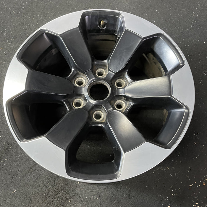 18" DODGE 1500 PICKUP 19-21 , 18x8 , , 6 spoke, opt WBT Original OEM Wheel Rim - Close-Up Detail