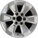 17" SIERRA 1500 PICKUP 19 , 17x8, alloy Original OEM Wheel Rim - Front View