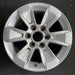 17" SIERRA 1500 PICKUP 19 , 17x8, alloy Original OEM Wheel Rim - Angle View