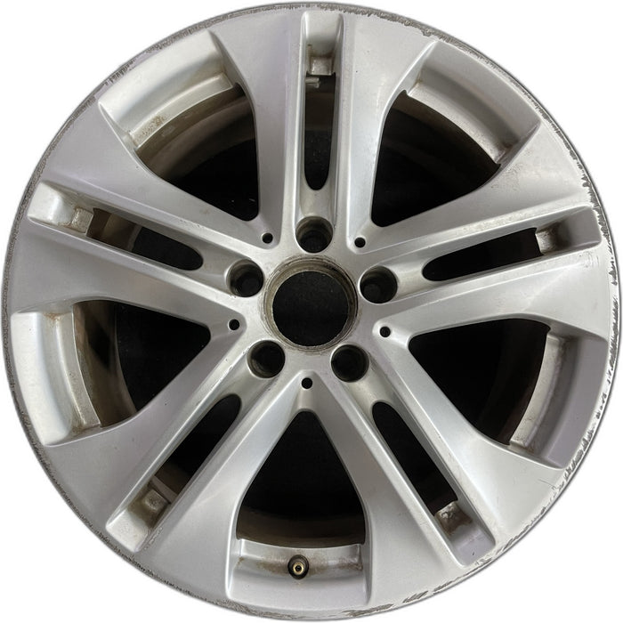 17" MERCEDES E-CLASS 10 207 Type, , E350, 17x8.5 Original OEM Wheel Rim - Front View