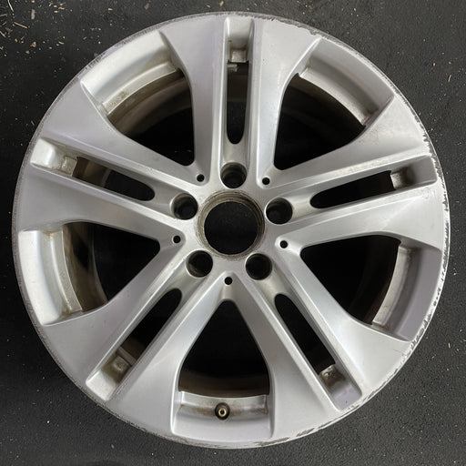 17" MERCEDES E-CLASS 10 207 Type, , E350, 17x8.5 Original OEM Wheel Rim - Angle View