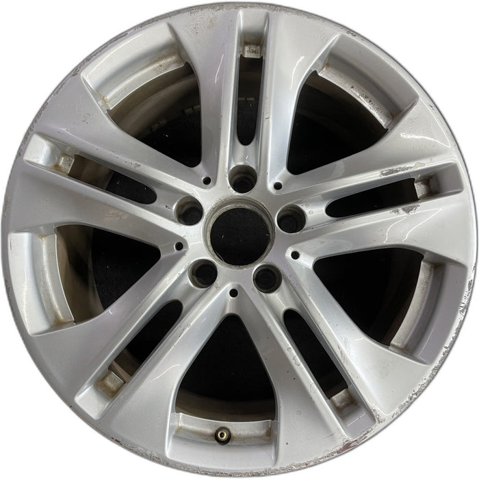 17" MERCEDES E-CLASS 10 207 Type, , E350, 17x8.5 Original OEM Wheel Rim - Front View