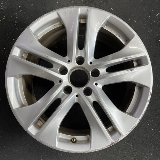 17" MERCEDES E-CLASS 10 207 Type, , E350, 17x8.5 Original OEM Wheel Rim - Angle View