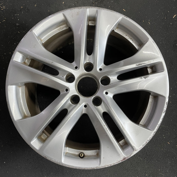 17" MERCEDES E-CLASS 10 207 Type, , E350, 17x8.5 Original OEM Wheel Rim - Angle View