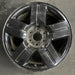 20" AVALANCHE 1500 07 20x8.5, 5 spoke, covered lug nuts, w/groove in spoke - Angle View