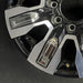 20" SIERRA 2500 PICKUP 24 20x8.5 8 spoke raised spoke machined with black - Additional View
