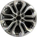 20" CANYON 23-24 20x9, machined dark gray , Y spoke Original OEM Wheel Rim - Front View