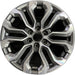20" CANYON 23-24 20x9, machined dark gray , Y spoke Original OEM Wheel Rim - Front View