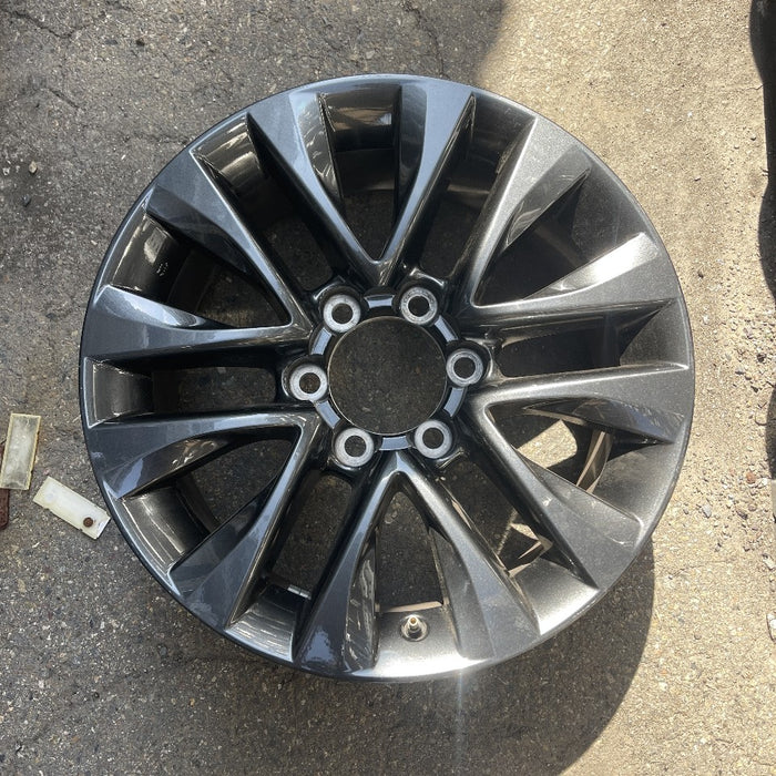 18" LEXUS GX460 17 18x7.5 alloy 6 spoke split spoke V spoke gunmetal Original - Front View