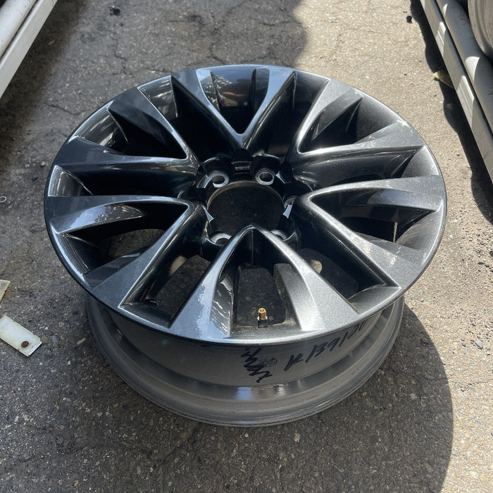 18" LEXUS GX460 17 18x7.5 alloy 6 spoke split spoke V spoke gunmetal Original - View 7