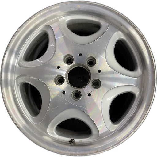 16" MERCEDES C-CLASS 97 202 Type; C230, 16x7.5, 6 hole Original OEM Wheel Rim - Front View
