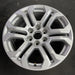 20" CANYON 23-24 20x9, machined dark gray , open spoke Original OEM Wheel Rim - Side Profile