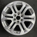 20" CANYON 23-24 20x9, machined dark gray , open spoke Original OEM Wheel Rim - Angle View