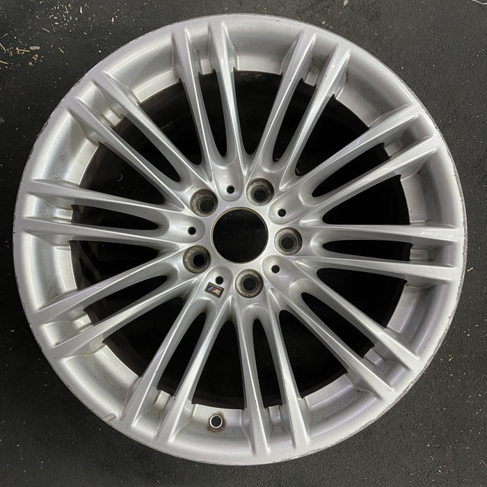 18" BMW M3 08-13 18x8.5 , , wide spoke edge Original OEM Wheel Rim - Angle View