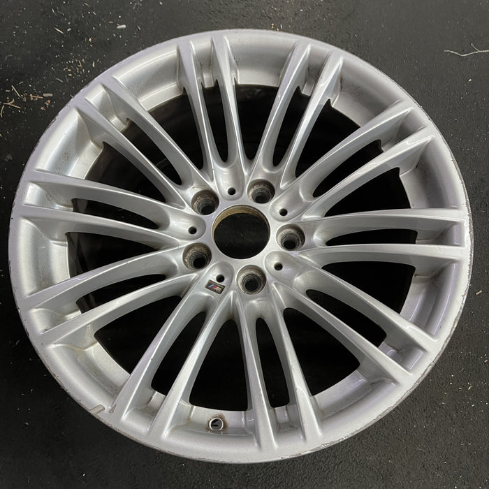 18" BMW M3 08-13 18x8.5 , , wide spoke edge Original OEM Wheel Rim - Side Profile