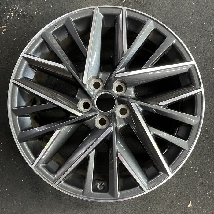 20" TX350 24 20x8, 20 spoke Original OEM Wheel Rim - Angle View