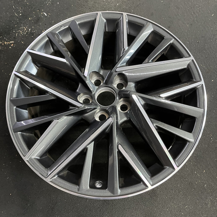20" TX350 24 20x8, 20 spoke Original OEM Wheel Rim - Side Profile