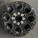 20" FORD F250SD PICKUP 23-24 20x8, , solid spoke, black, circle spoke Original - Angle View