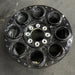 20" FORD F250SD PICKUP 23-24 20x8, , solid spoke, black, circle spoke Original - Side Profile