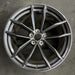 19" Z 23 19x10 alloy rear Rays forged black Original OEM Wheel Rim - Front View