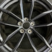 19" Z 23 19x10 alloy rear Rays forged black Original OEM Wheel Rim - Angle View