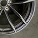 19" Z 23 19x10 alloy rear Rays forged black Original OEM Wheel Rim - Back View