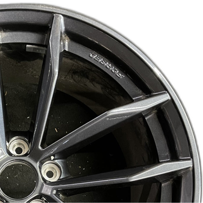 19" Z 23 19x10 alloy rear Rays forged black Original OEM Wheel Rim