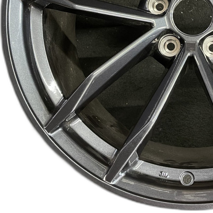 19" Z 23 19x10 alloy rear Rays forged black Original OEM Wheel Rim