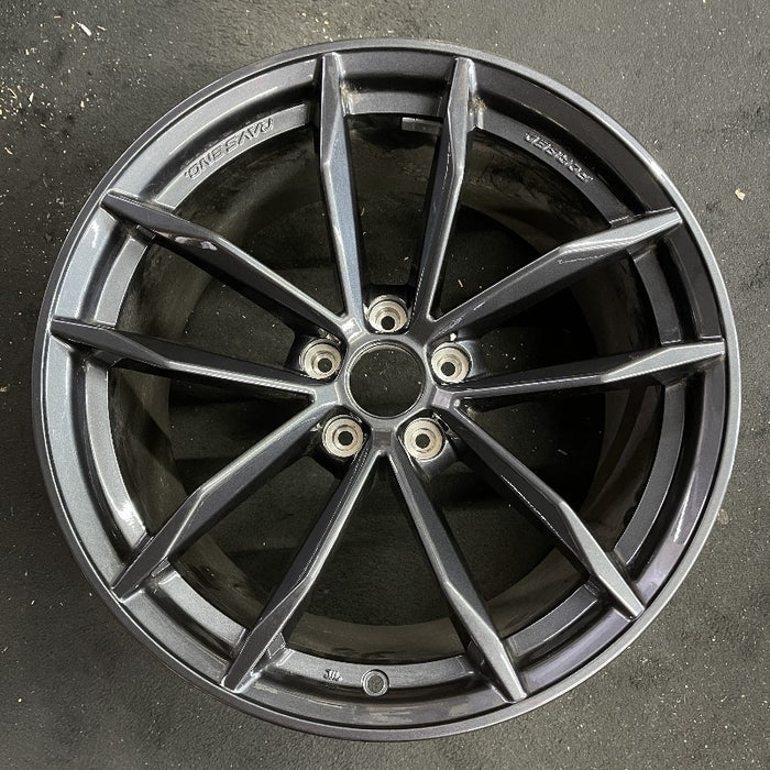 19" Z 23 19x10 alloy rear Rays forged black Original OEM Wheel Rim