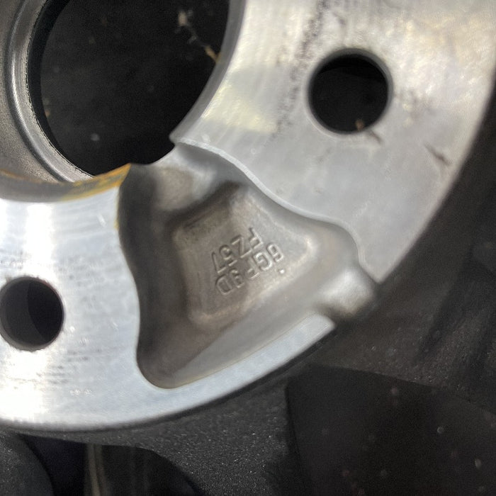 19" Z 23 19x10 alloy rear Rays forged black Original OEM Wheel Rim