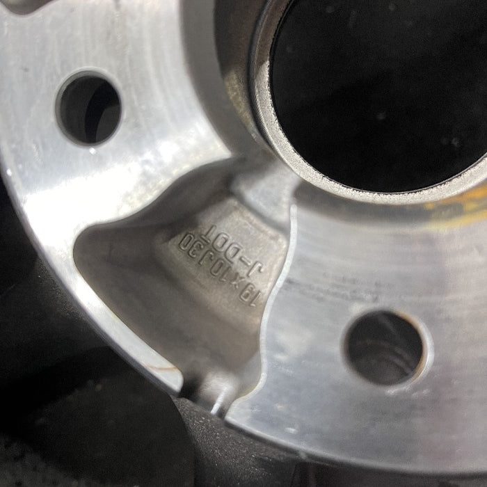 19" Z 23 19x10 alloy rear Rays forged black Original OEM Wheel Rim