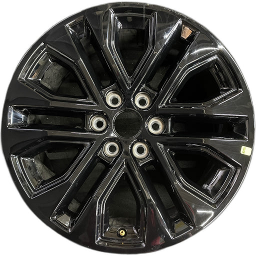 20" FORD F150 PICKUP 24 20x8.5, , split spoke, , chrome Original OEM Wheel Rim - Front View