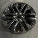 20" FORD F150 PICKUP 24 20x8.5, , split spoke, , chrome Original OEM Wheel Rim - Side Profile