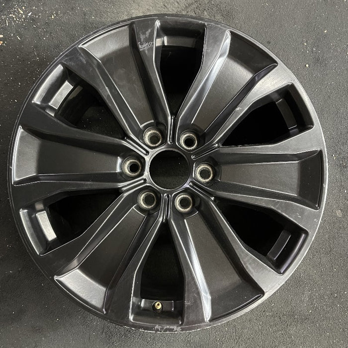 20" FORD F150 PICKUP 18-20 20x8.5 6 spoke Y spoke design solid indented spokes black Original OEM Wheel Rim