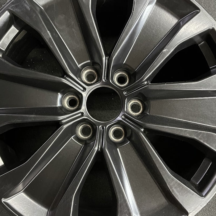20" FORD F150 PICKUP 18-20 20x8.5 6 spoke Y spoke design solid indented spokes black Original OEM Wheel Rim