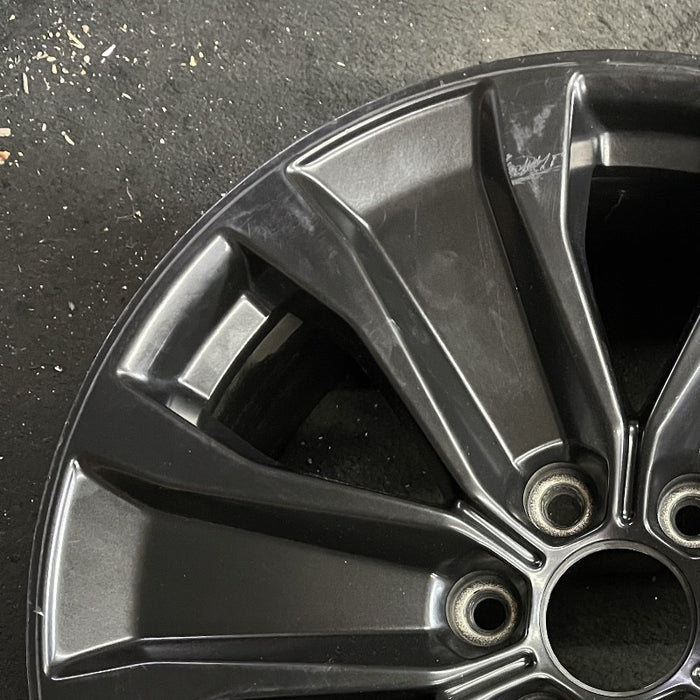 20" FORD F150 PICKUP 18-20 20x8.5 6 spoke Y spoke design solid indented spokes black Original OEM Wheel Rim
