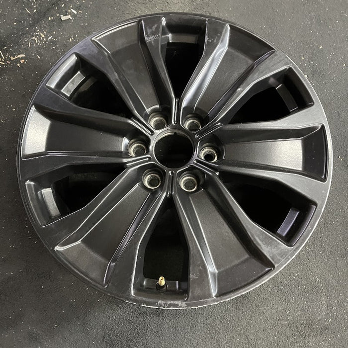 20" FORD F150 PICKUP 18-20 20x8.5 6 spoke Y spoke design solid indented spokes black Original OEM Wheel Rim