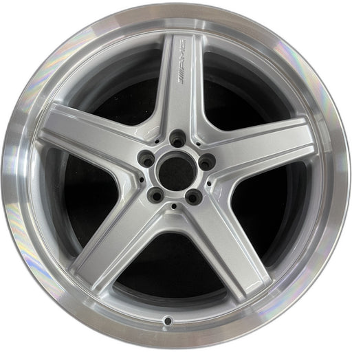 21" MERCEDES GL-CLASS 08-09 164 Type; GL550, 21x10 Original OEM Wheel Rim - Front View