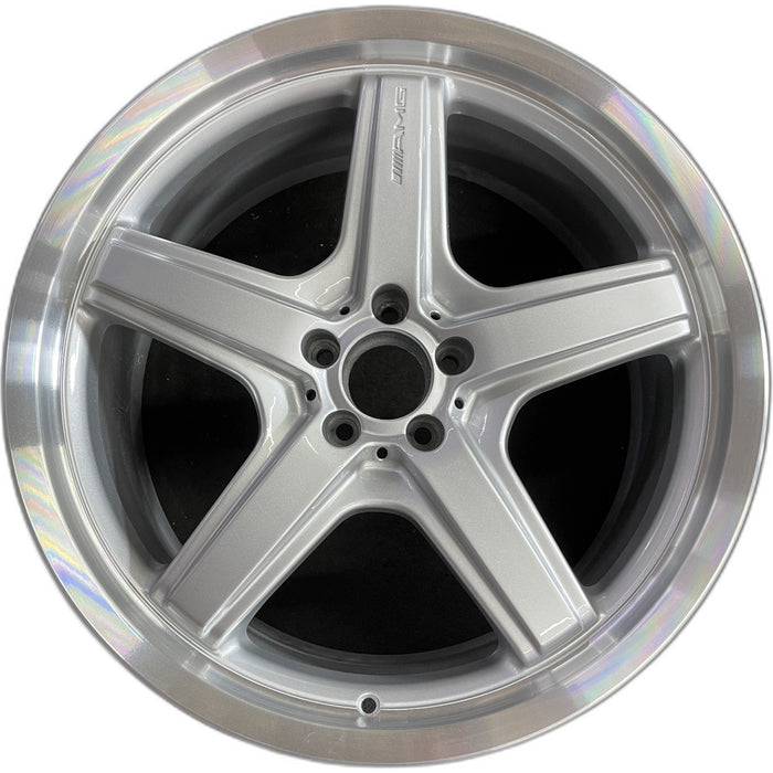 21" MERCEDES GL-CLASS 08-09 164 Type; GL550, 21x10 Original OEM Wheel Rim - Front View