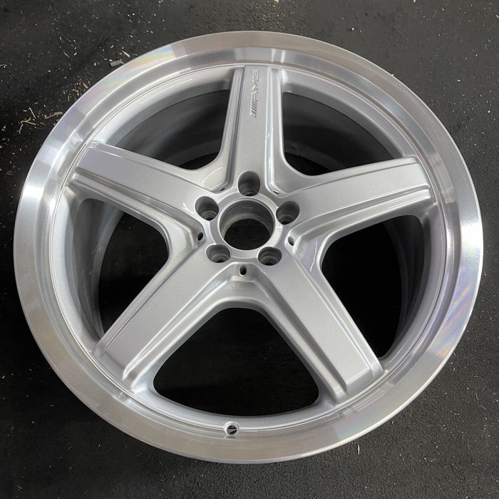 21" MERCEDES GL-CLASS 08-09 164 Type; GL550, 21x10 Original OEM Wheel Rim - Side Profile