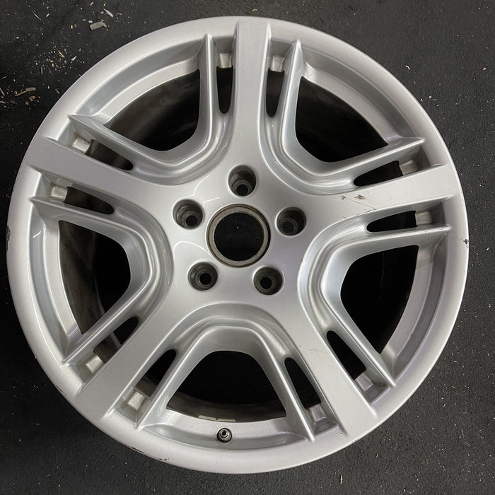 19" PORSCHE PANAMERA 10-13 , 19x10, 5 triple spoke Original OEM Wheel Rim - Angle View