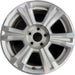 18" TERRAIN 16 18x7, 6 spoke Original OEM Wheel Rim - Front View