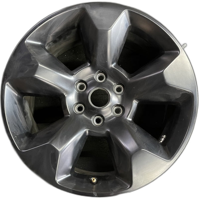 20" DODGE 1500 PICKUP 20-21 6 lug 20x9 5 spoke opt WRW black Original OEM Wheel Rim