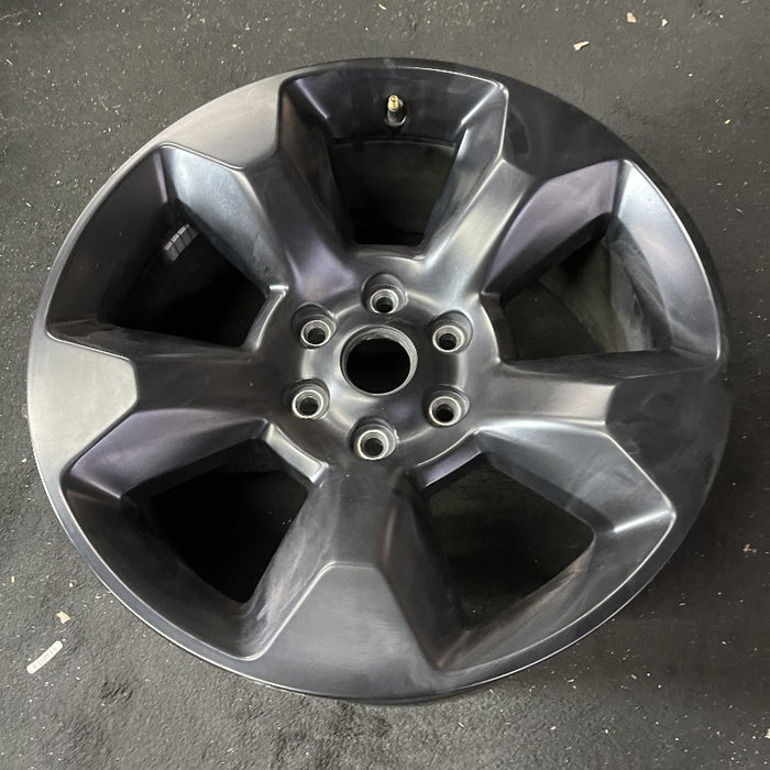 20" DODGE 1500 PICKUP 20-21 6 lug 20x9 5 spoke opt WRW black Original OEM Wheel Rim