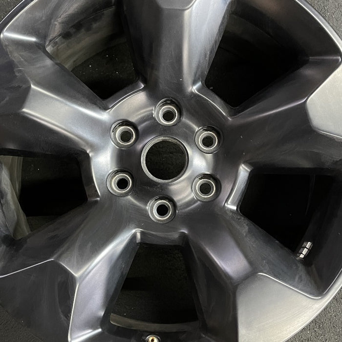 20" DODGE 1500 PICKUP 20-21 6 lug 20x9 5 spoke opt WRW black Original OEM Wheel Rim