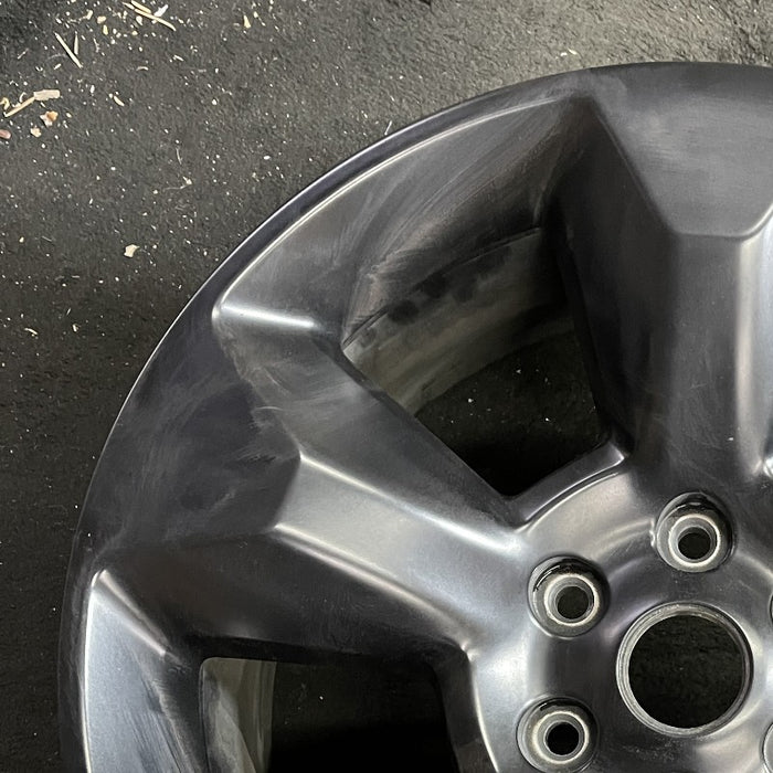 20" DODGE 1500 PICKUP 20-21 6 lug 20x9 5 spoke opt WRW black Original OEM Wheel Rim