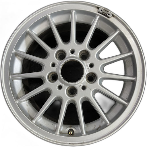 15" BMW 318i 95-96 15x7 , 15 vane Original OEM Wheel Rim - Front View