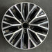 16" JETTA 19-21 16x6.5 , black pockets Original OEM Wheel Rim - Angle View