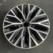 16" JETTA 19-21 16x6.5 , black pockets Original OEM Wheel Rim - Side Profile