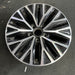 16" JETTA 19-21 16x6.5 , black pockets Original OEM Wheel Rim - Side Profile